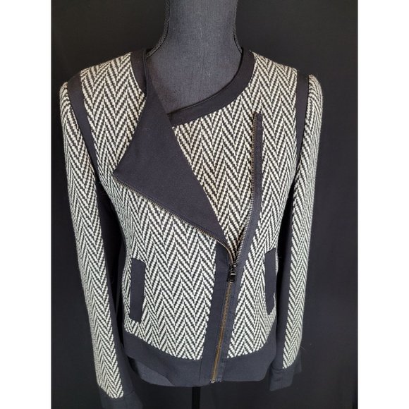 Ann Taylor Jackets & Blazers - Ann Taylor Blazer Size 6 Wool Jacket Zip Professional Coat